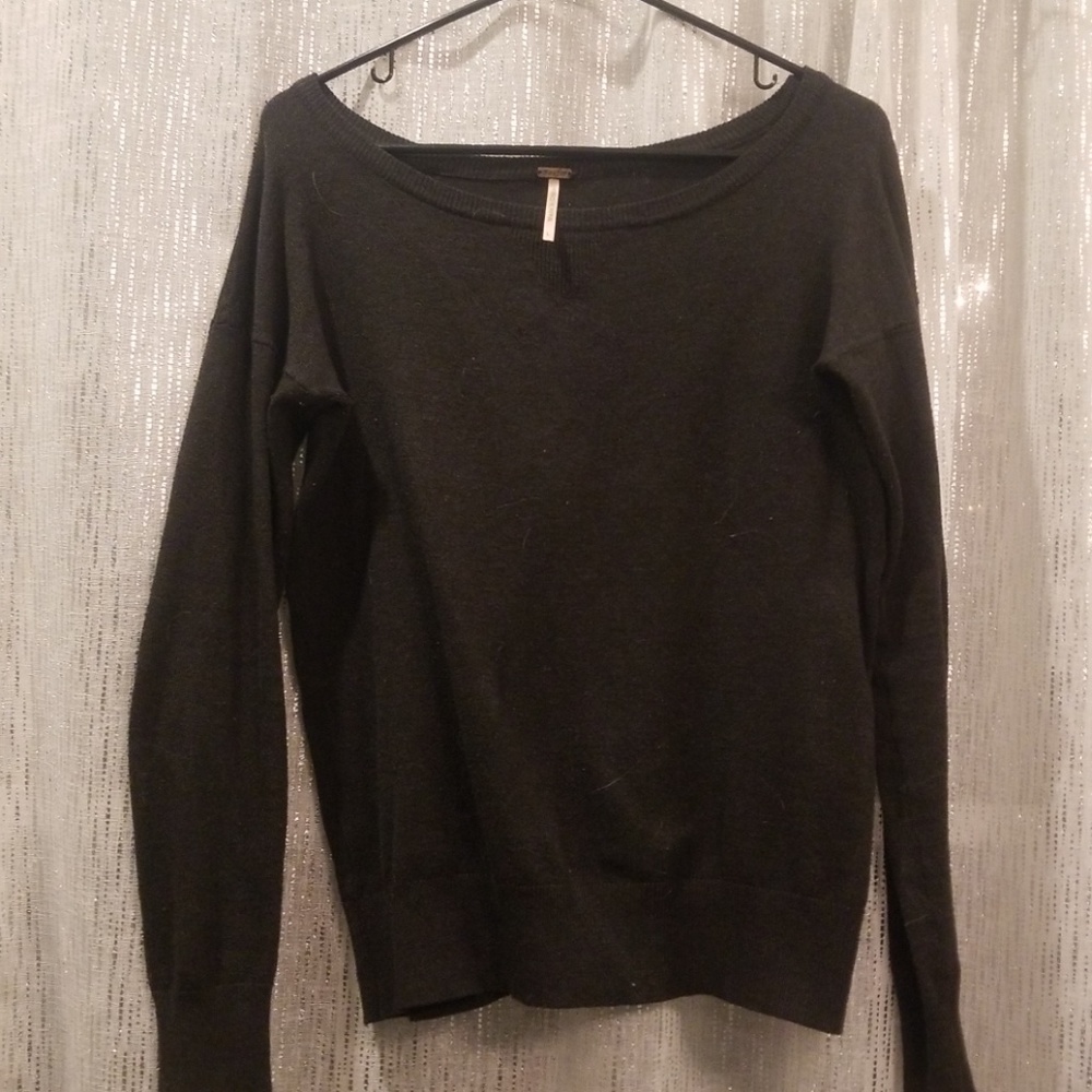 Off the shoulder sweater